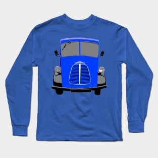 Morris J-type 1950s classic van blue Long Sleeve T-Shirt